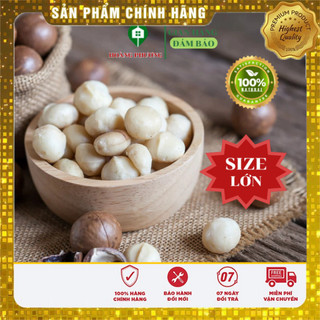 500g macca nứt vỏ úc loại 1 size 25 - 28mm kèm khui vỏ💝freeship💝 hạt mắc ca tách vỏ