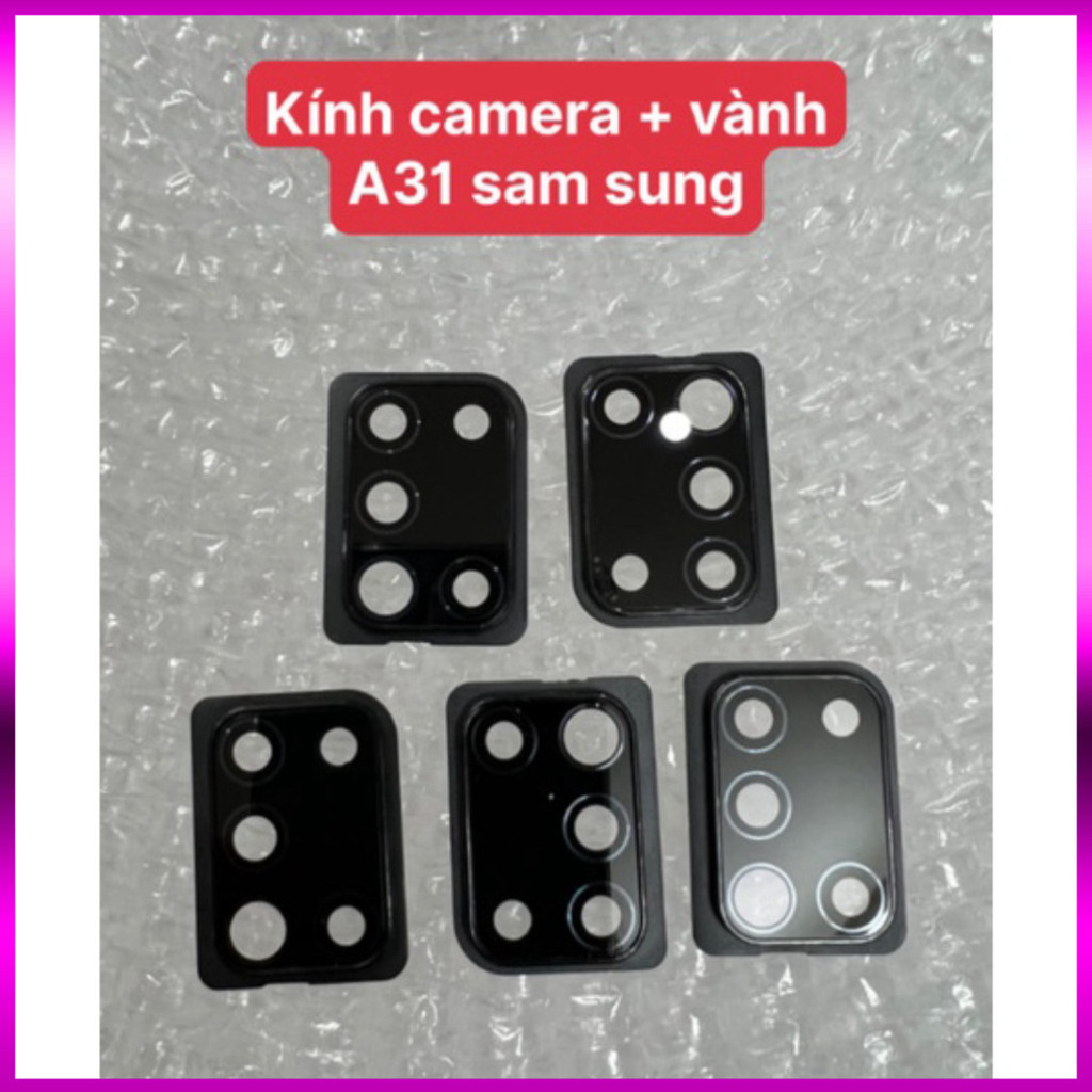 Kính camera A31 sam sung ,dùng để thay thế