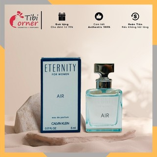 Nước hoa mini nữ C.K Eternity Air 5ml - Cal.vin Klein l Nước hoa nữ mini size chính hãng