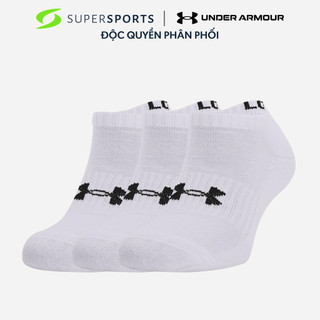 Vớ thể thao unisex under armour socks core no sho3pk - 1363241-100
