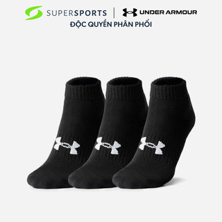 Vớ thể thao unisex under armour under armouracc core locut 3pk - 1361574-001