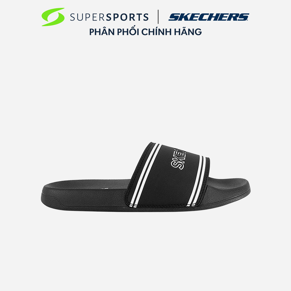 Nhập SSP150K5 - Giảm 150K Đơn 1TR - Dép quai ngang Nam SKECHERS - 8790073-BKW