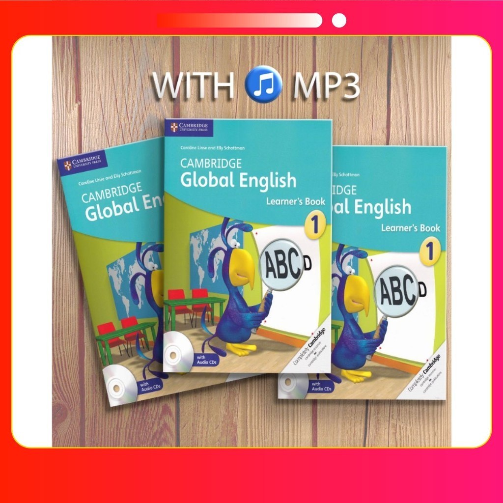In màu Cambridge global english in màu đẹp có audio