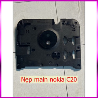 Nẹp main +kính camera Nokia C20 ,dùng để thay thế