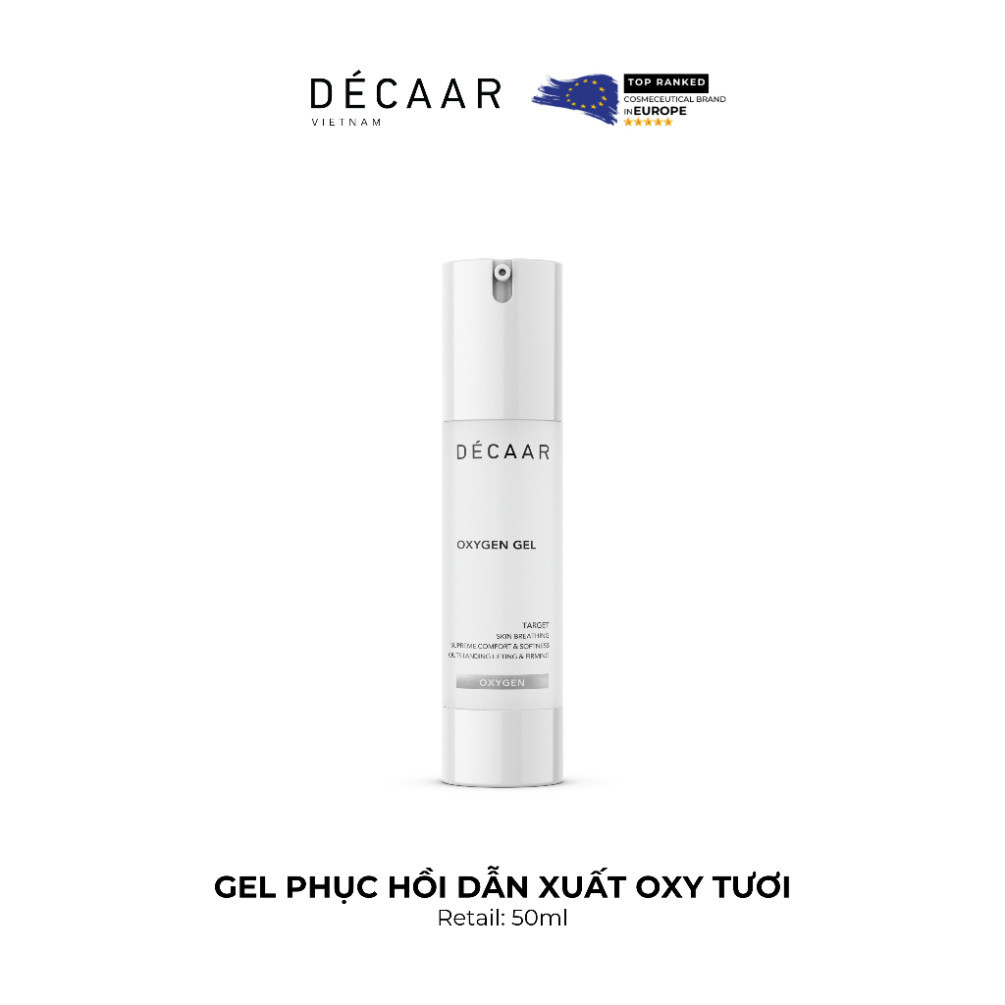 [CHÍNH HÃNG] Gel Phục Hồi Dẫn Xuất Oxy Tươi Décaar Oxygen Gel