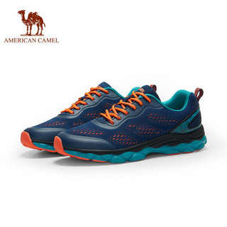 Giày thể thao nam AMERICANCAMEL chạy bộ xuyên quốc gia chống sốc thoáng khí chống mòn