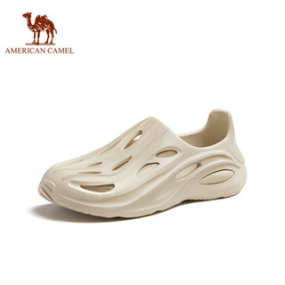 Giày lỗ AMERICAN CAMEL đi biển ngoài trời thể thao thoáng khí không trơn cho nam