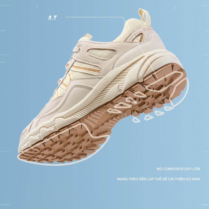 CAMEL CROWN SPORTS Giày đi bộ chống nước chống trơn trượt chống mài mòn tập luyện thể thao ngoài trời 2023 cho nữ