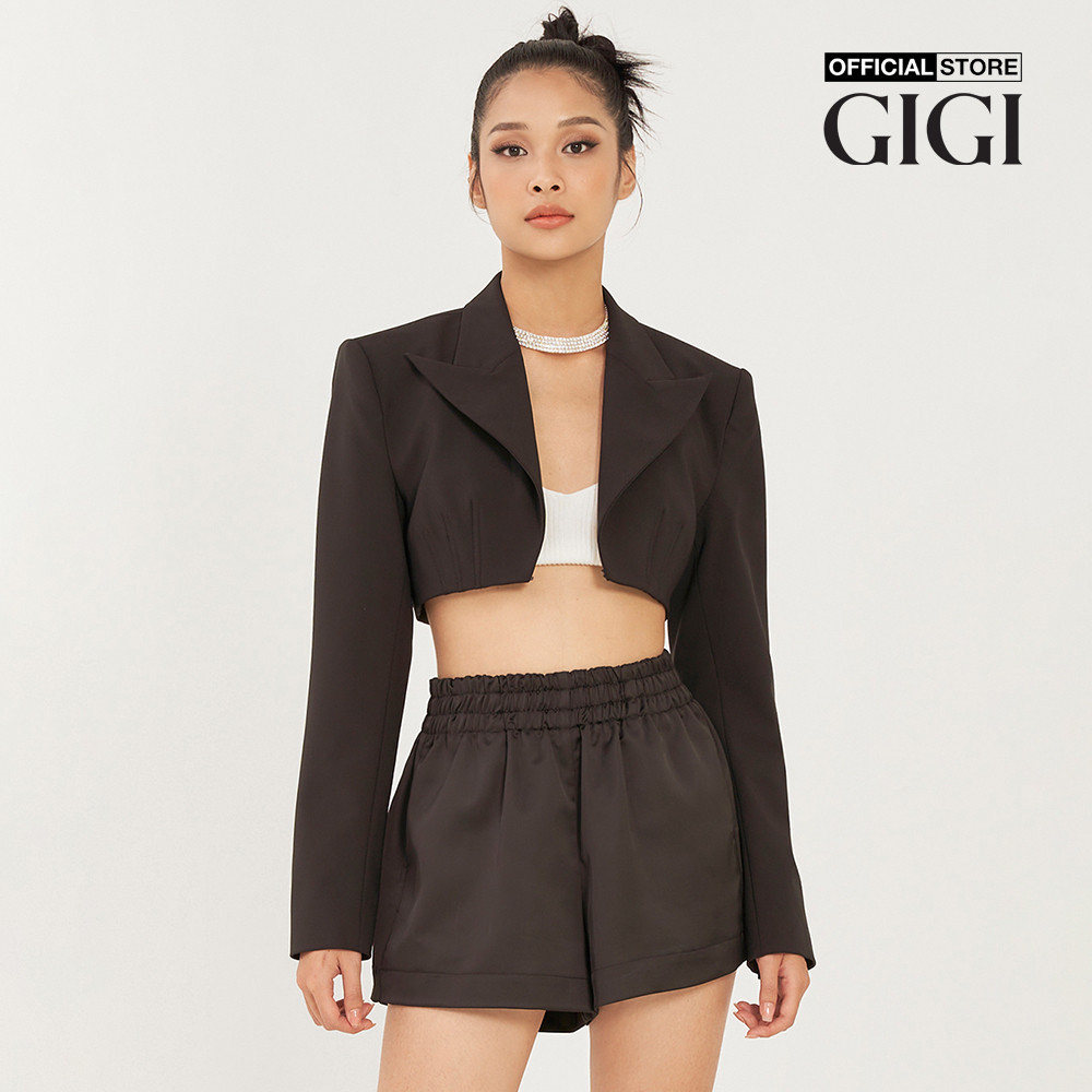 GIGI - Áo blazer nữ tay dài phom croptop hiện đại G1403B212619-66