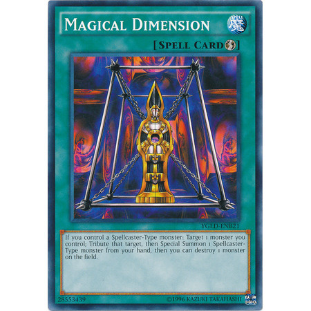 [ Bài Yugioh Chính Hãng ] Magical Dimension - YGLD-ENB21 - Common Unlimited