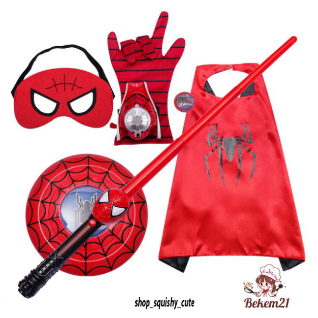 Đồ Chơi Siêu Nhân Spiderman Người Nhện Bắn Tơ, Găng Tay Người Nhện Bắn Tơ Độc Đáo Siêu Nhân Nhện Spi
