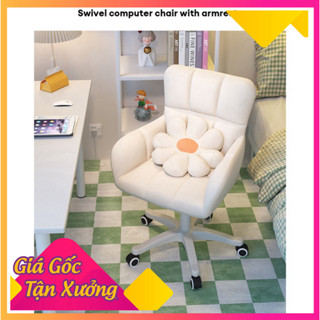 Zuoguan Ghế Ngồi Văn Phòng Có Tay Vịn Thoải Mái Có Thể Xoay Được