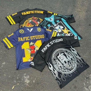 Áo thun FAFIC mascot Jersey Ngắn Tay 11 Jersey vải mè lưới xịn mặc thoáng mát GONZ.STUDIO