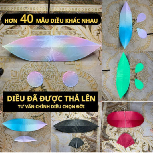 Diều sáo mini 2m giá rẻ diều sáo lắp ghép giá rẻ 1m 1m5 2m 2m5 3m - cõng sáo thoải mái - Thành diều 