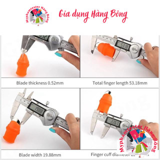 Set ngón tay nhặt rau silicone