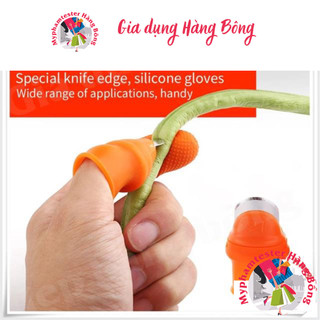 Set ngón tay nhặt rau silicone