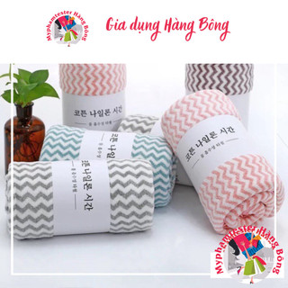 Khăn mặt kẻ siêu mềm siêu hút xuất Hàn