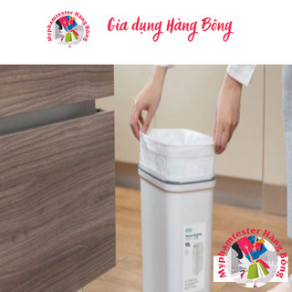 Thùng rác nắp lật hiro 10L