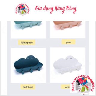 Kệ để đồ đám mây dính cường lực