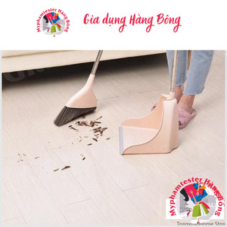 Chổi nhựa kèm xẻng gấp gọn hàng xuất Nhật