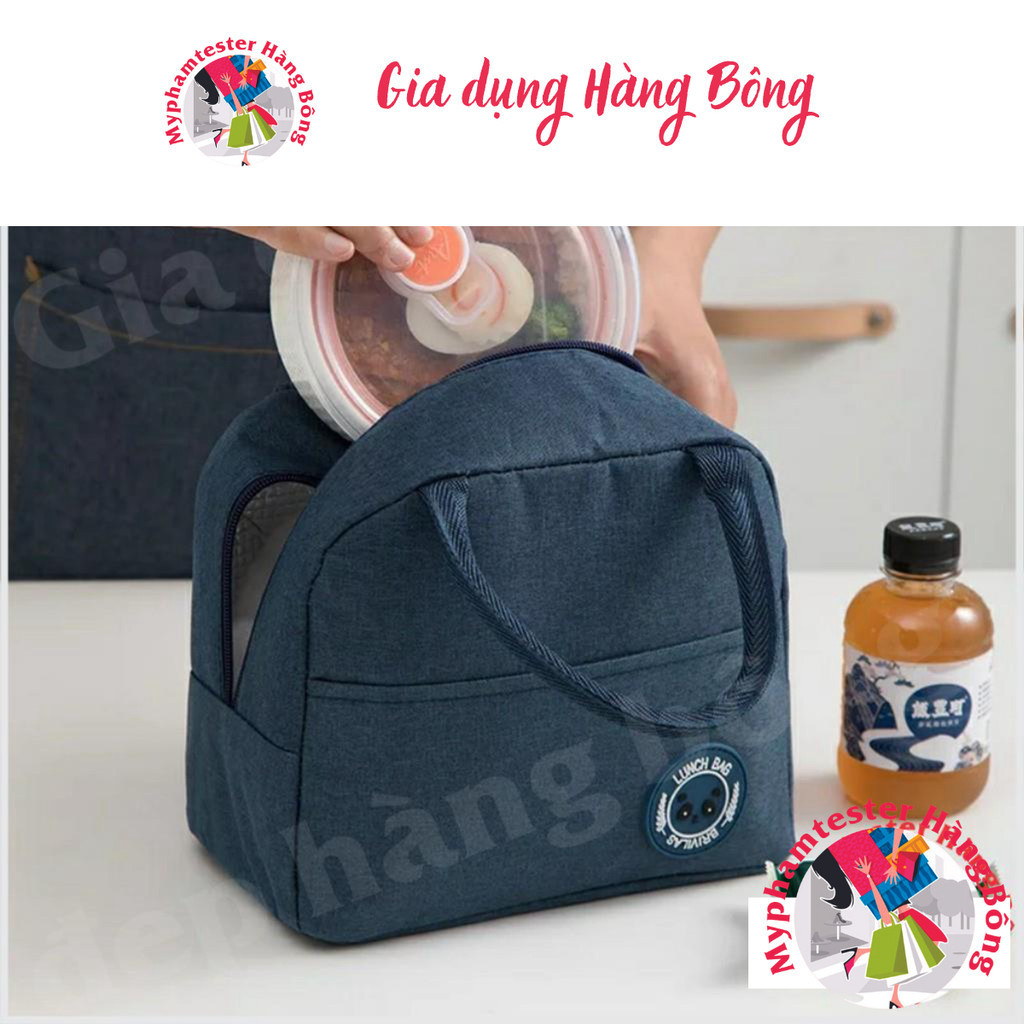 Túi đựng cơm giữ nhiệt logo gấu