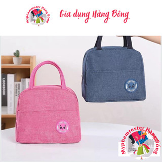Túi đựng cơm giữ nhiệt logo gấu