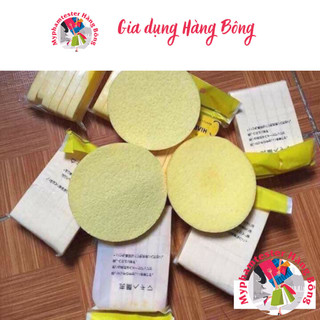 Túi 12 miếng rửa mặt bọt biển