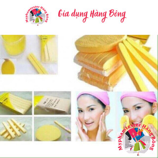 Túi 12 miếng rửa mặt bọt biển