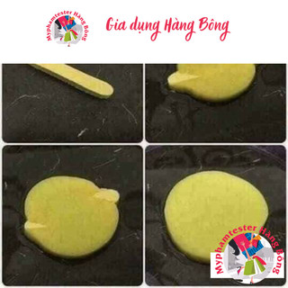 Túi 12 miếng rửa mặt bọt biển