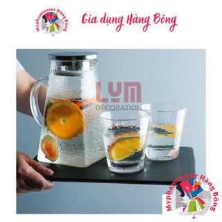 Bộ bình cốc thủy tinh cao cấp