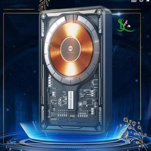Sạc dự phòng WEKOME WP-287 WP-289 bảo hành 2 năm, pin dự phòng hỗ trợ sạc không dây tiện lợi