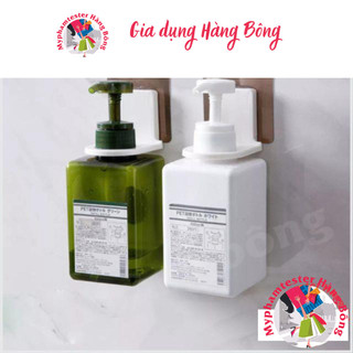 Giá treo bình dầu dán cường lực