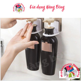 Giá treo bình dầu dán cường lực
