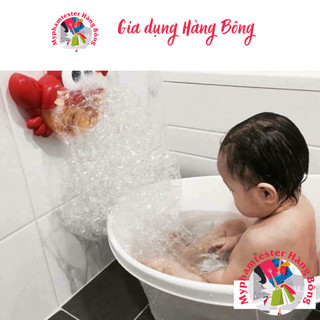 Đồ chơi Cua, cá, ếch tạo bọt tắm cho bé có nhạc và đèn