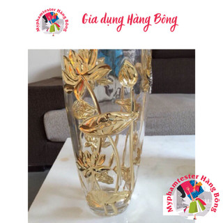 Lọ hoa thuỷ tinh hàng đẹp, cao 30cm