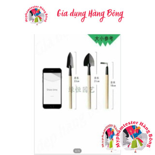 Bộ dụng cụ làm vườn mini 3 món