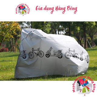 Bạt phủ xe máy, xe đạp tiện dụng