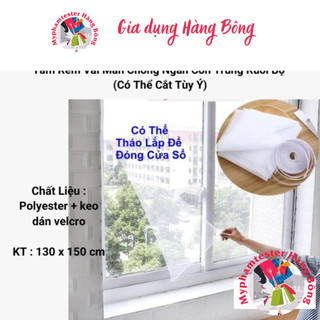 Cửa lưới chắn muỗi cửa sổ thông minh - tấm rèm vải màn chống ngăn côn trùng ruồi bọ