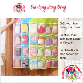 Túi treo 16 ô, ngăn tiện dụng, đồ gia dụng tiện ích, thông minh