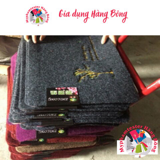 Thảm len nỉ đế cao su chống trượt