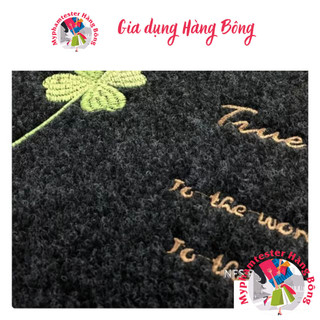 Thảm len nỉ đế cao su chống trượt