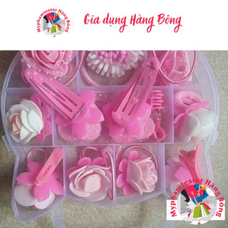 Set mèo phụ kiện cho bé gái