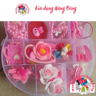 Set mèo phụ kiện cho bé gái