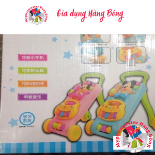 Xe đẩy tập đi Mickey cho bé