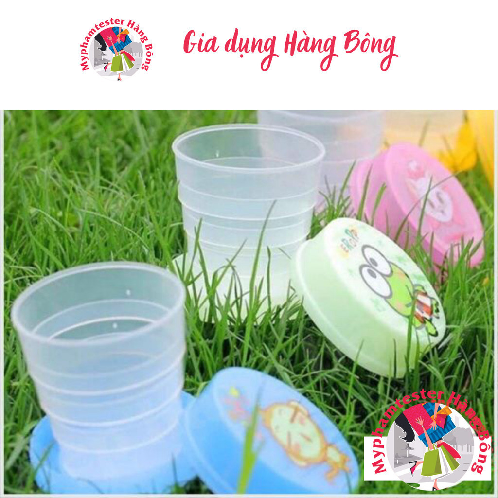 Cốc nhựa gấp gọn