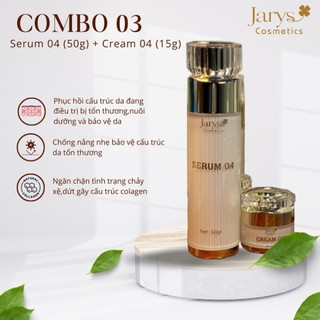 Combo 03 Sáng da kết hợp Serum 04 (50g) + Cream 04 (15g)