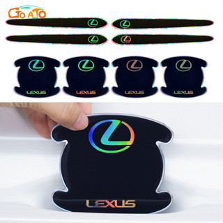 Gtioato miếng dán tay nắm cửa ô tô bảo vệ tay nắm cửa ô tô phụ kiện xe hơi cho lexus es gs350 rx is250