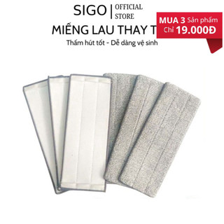 Miếng lau nhà thay thế Bông lau nhà cây lau nhà tự vắt Chổi lau nhà tự vắt bông lau thay thế chổi tự vắt CHOICE 19K
