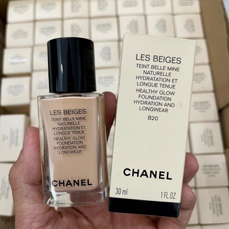 Kem nền dưỡng ẩm Cha.nel Les Beiges Healthy Glow Foundation Hydration And Longwear - 30mL