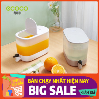 Bình nước tủ lạnh ECOCO 4L có vòi chịu nhiệt độ cao